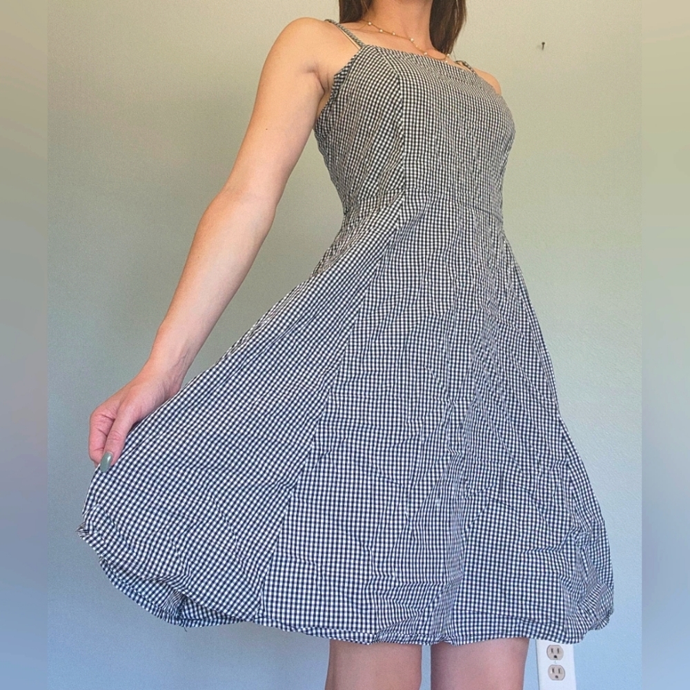 Gap checkered extra small dress